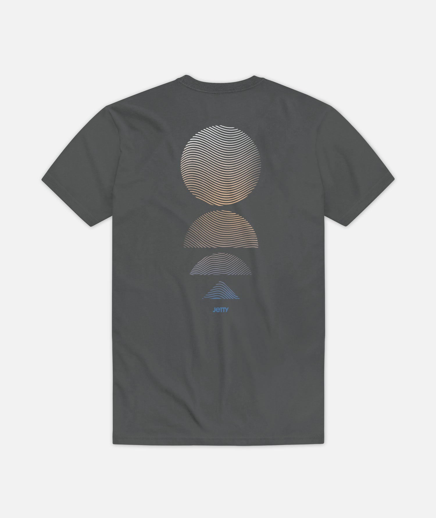 Mirage Tee - Asphalt - Jetty