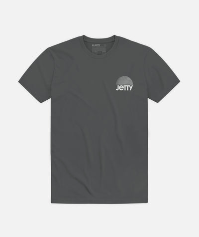 Mirage Tee - Asphalt - Jetty