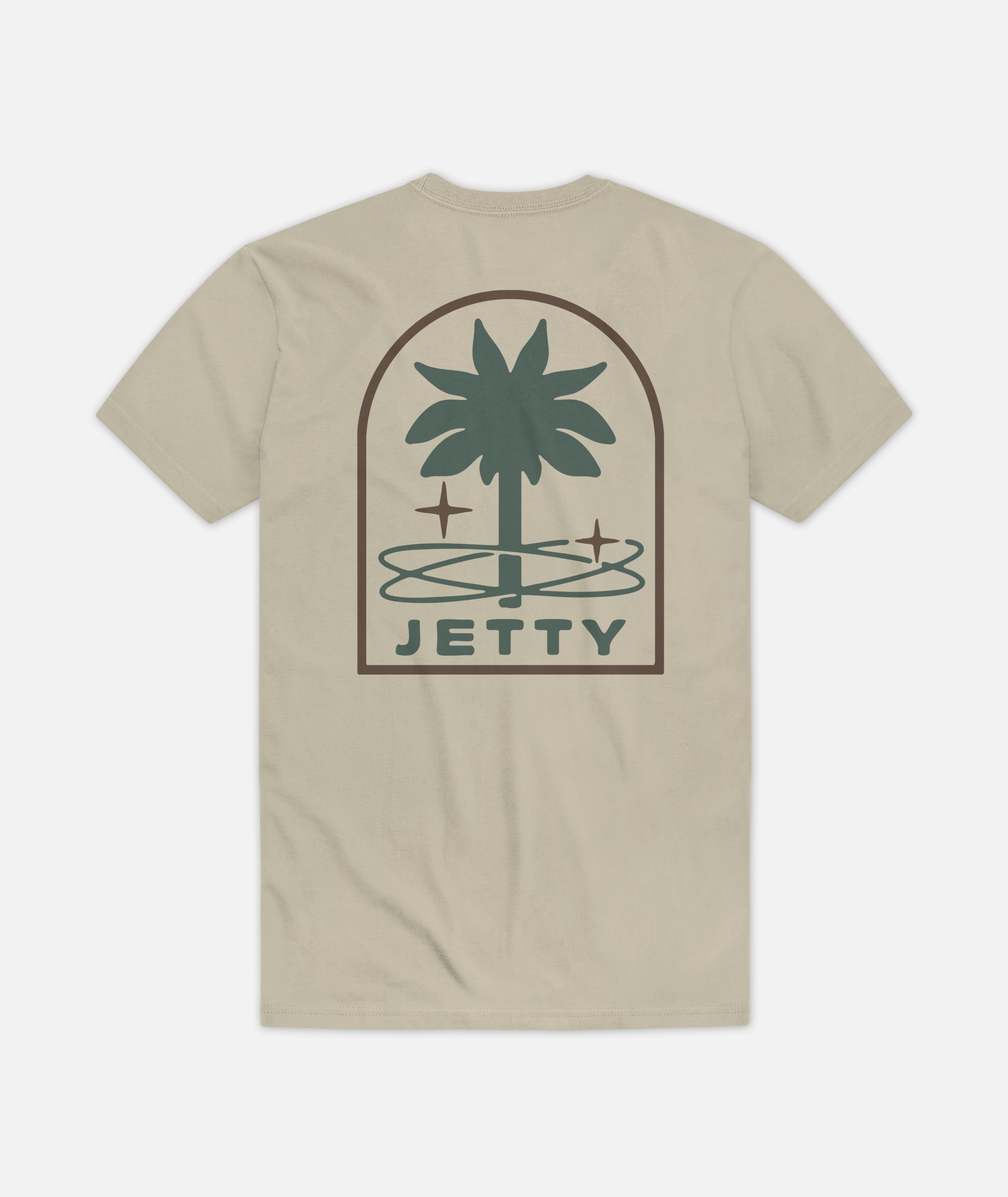 Orbit Grove Tee - Heather Tan - Jetty