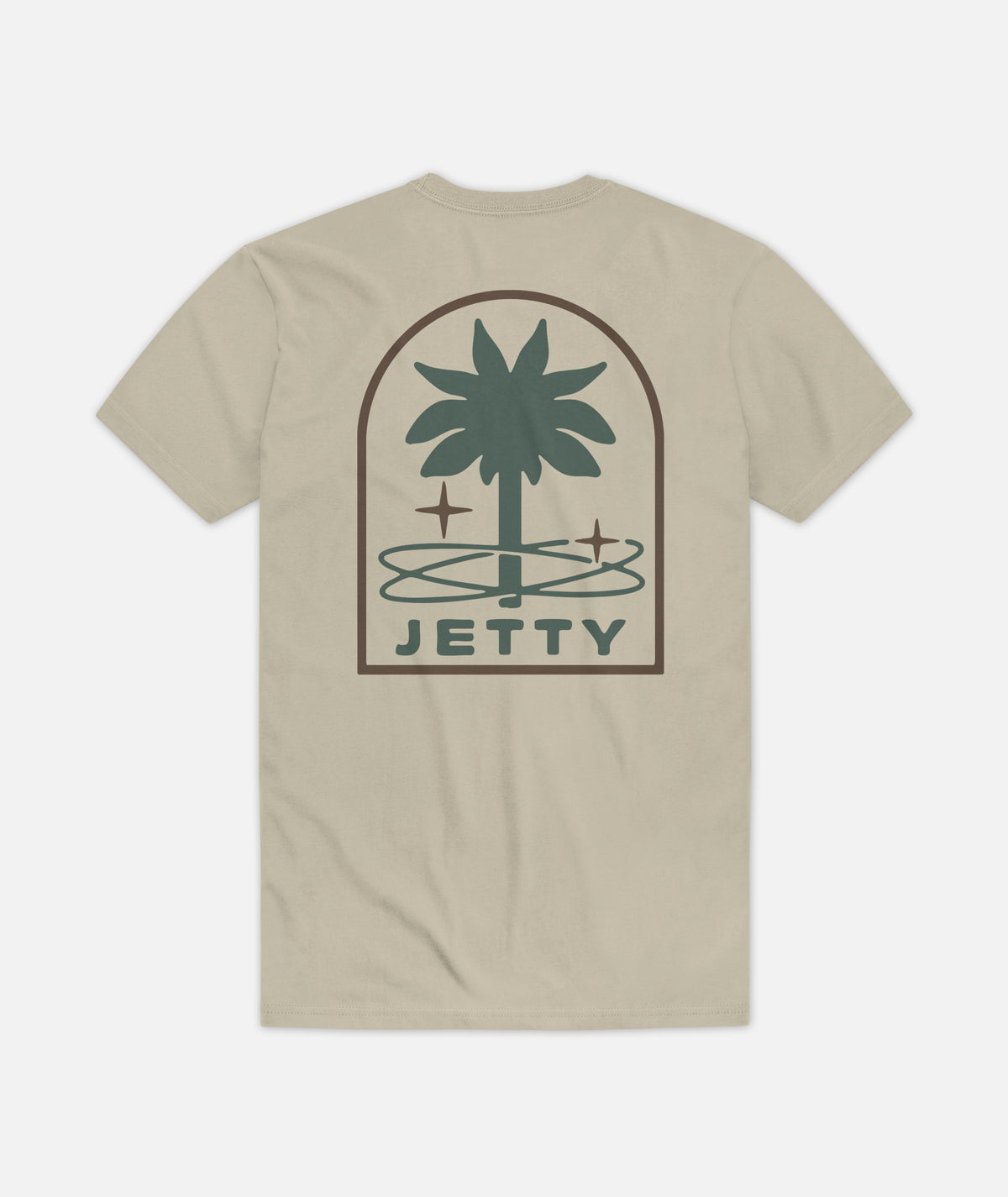 Orbit Grove Tee - Heather Tan - Jetty