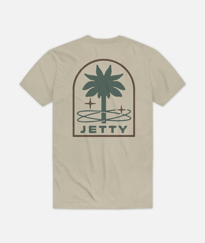 Orbit Grove Tee - Heather Tan - Jetty