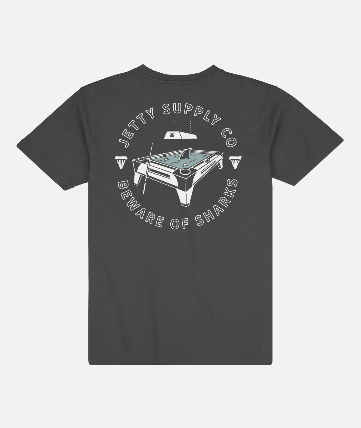 Poolshark Tee - Pirate Black