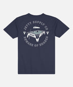 Poolshark Tee - Harbor Blue - Jetty