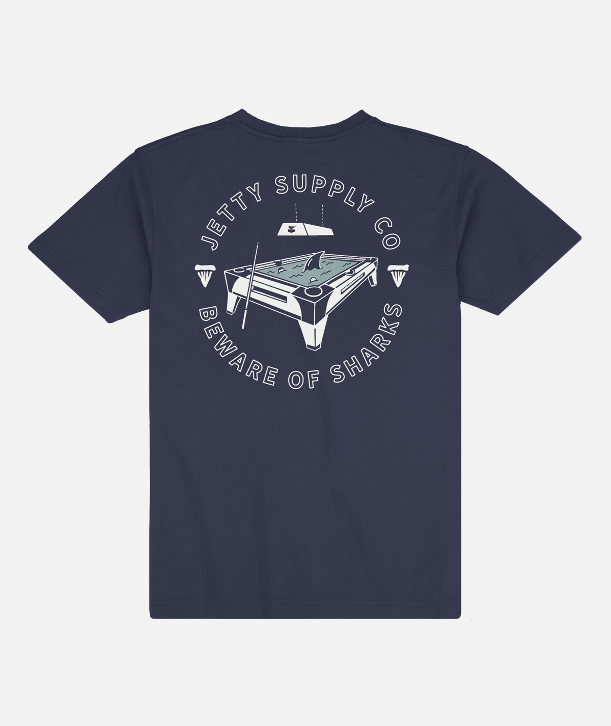 Poolshark Tee - Harbor Blue - Jetty
