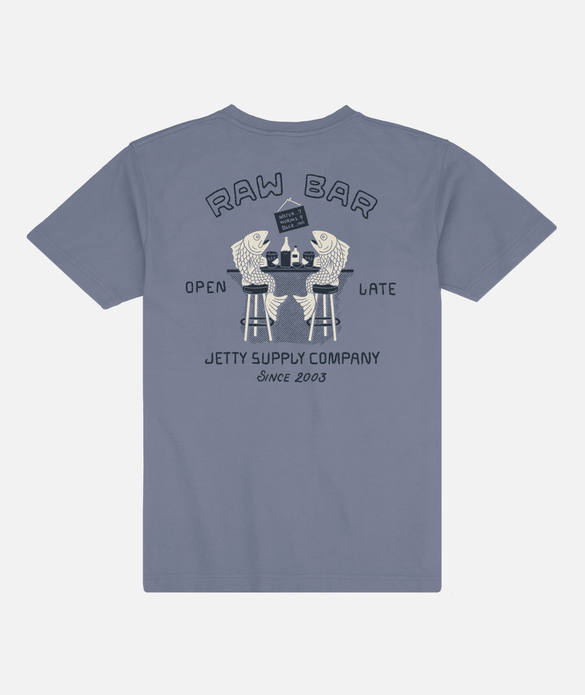 Raw Bar Tee - Blue Horizon