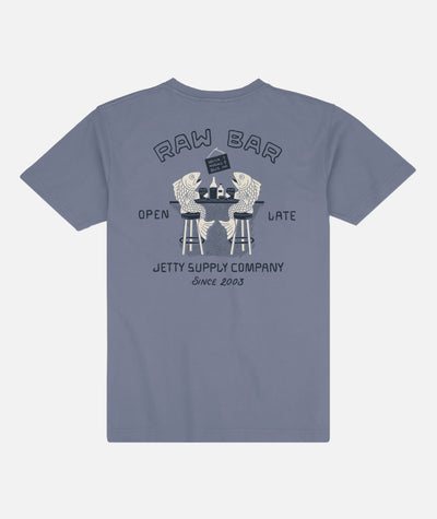 Raw Bar Tee - Blue Horizon