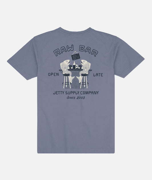 Raw Bar Tee - Blue Horizon