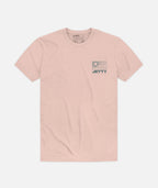 Rayflow tee - Heather Peach