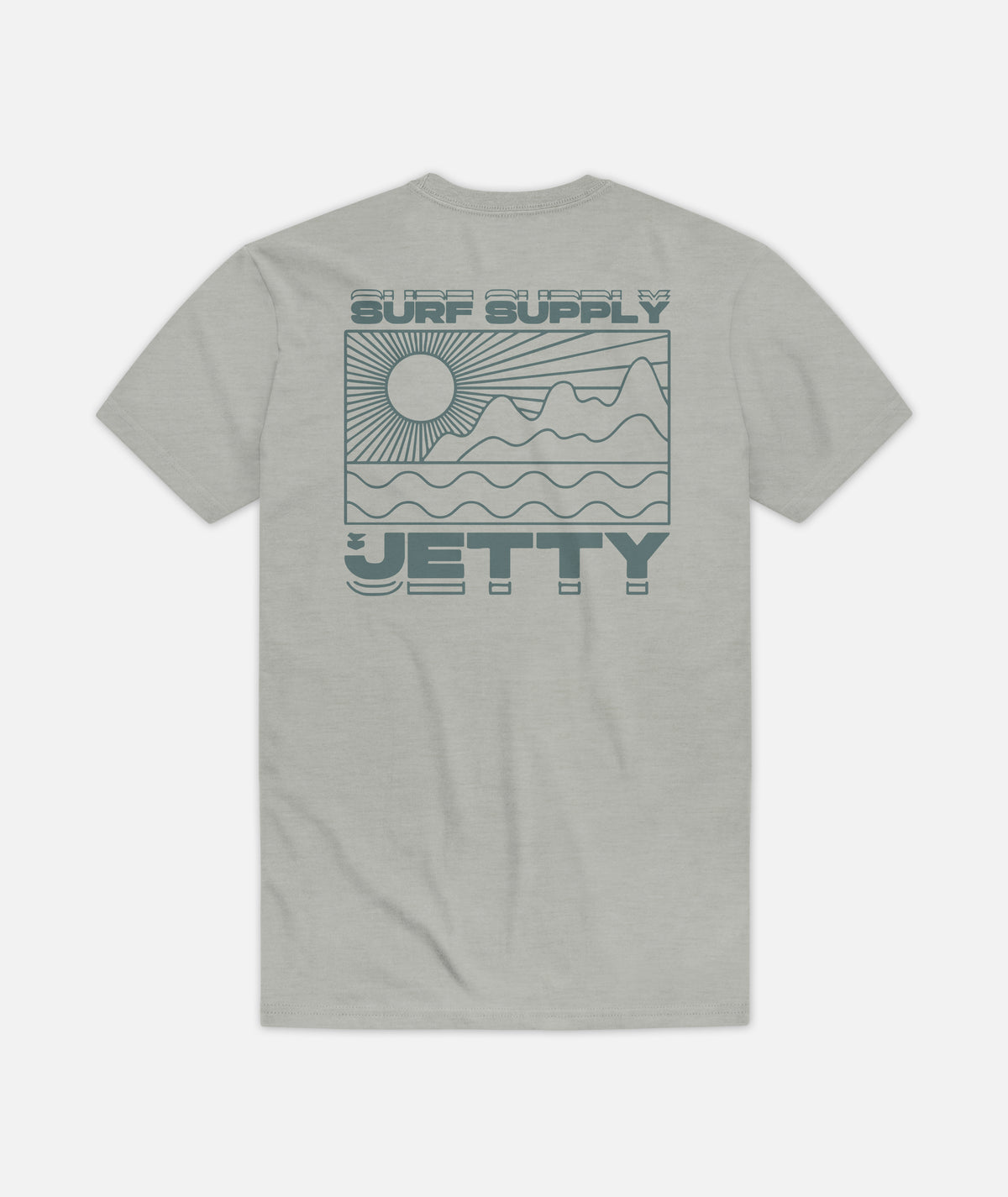 Rayflow tee - Stone - Jetty
