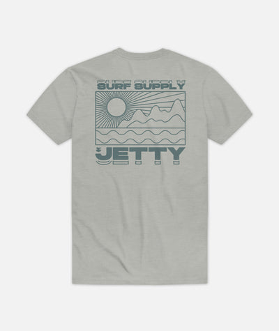 Rayflow tee - Stone - Jetty