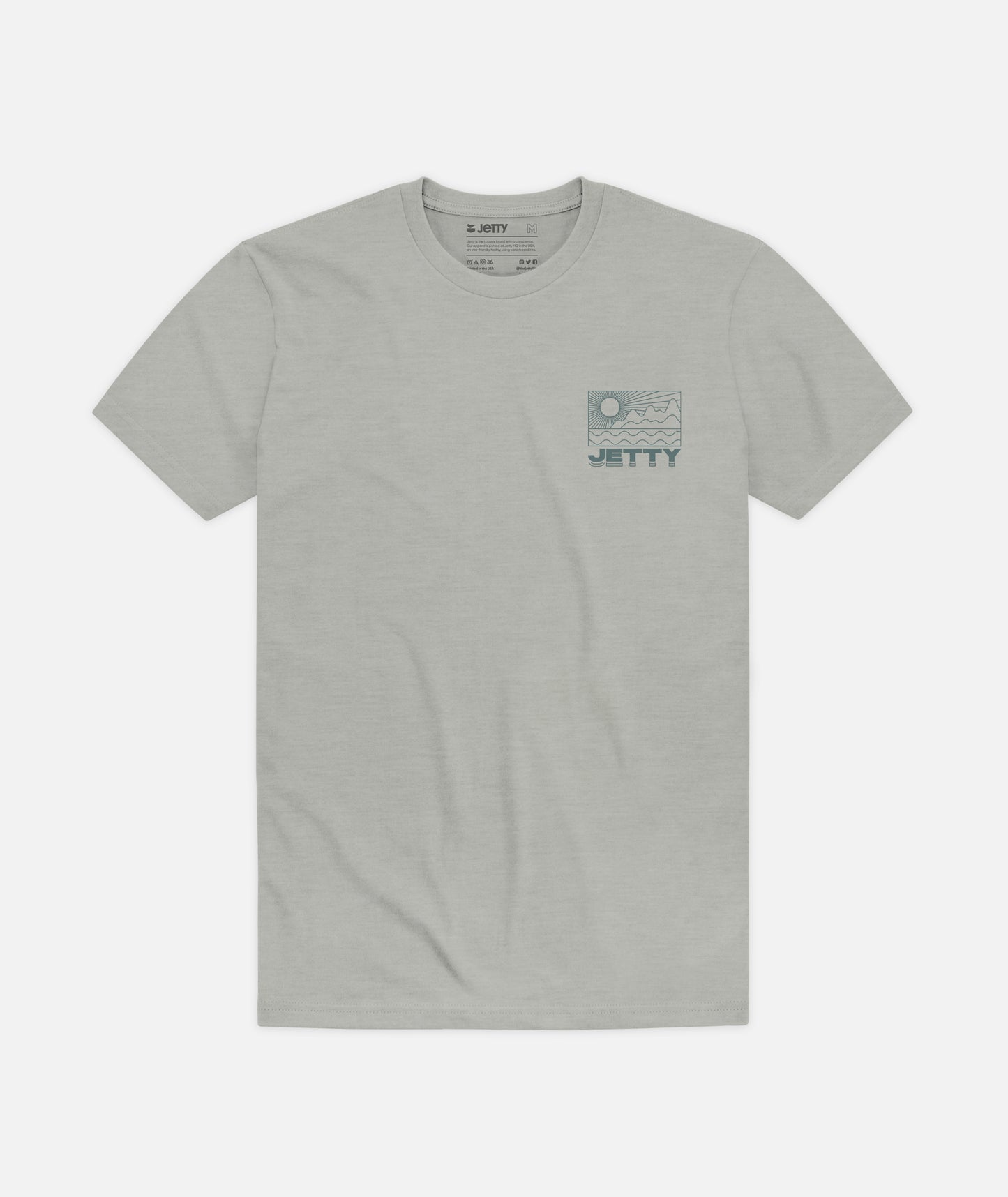 Rayflow tee - Stone - Jetty