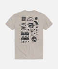 Runes Tee - Dust - Jetty