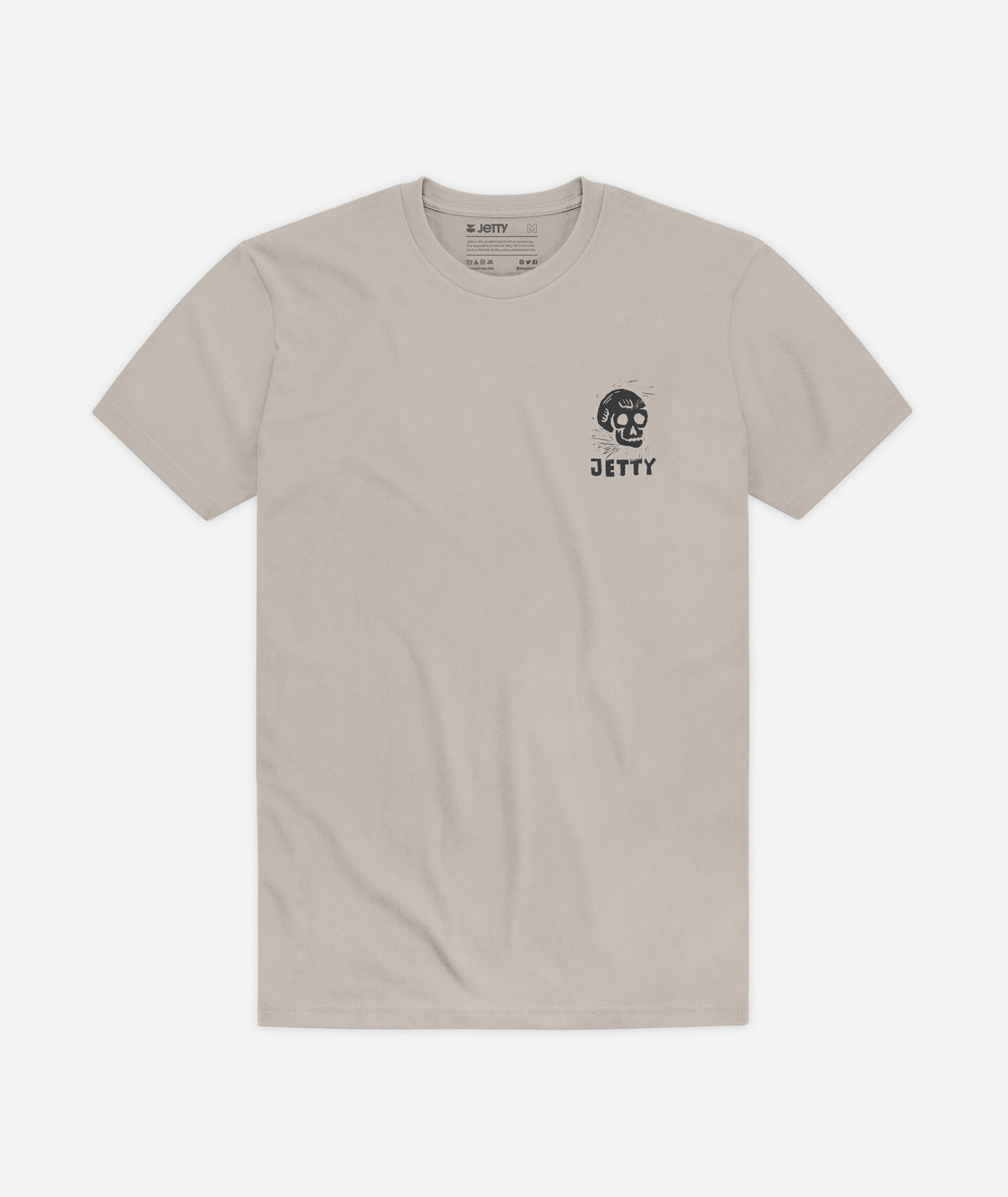Runes Tee - Dust - Jetty