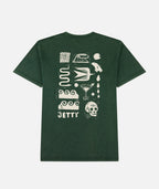 Runes Tee - Green - Jetty