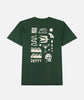 Runes Tee - Green - Jetty