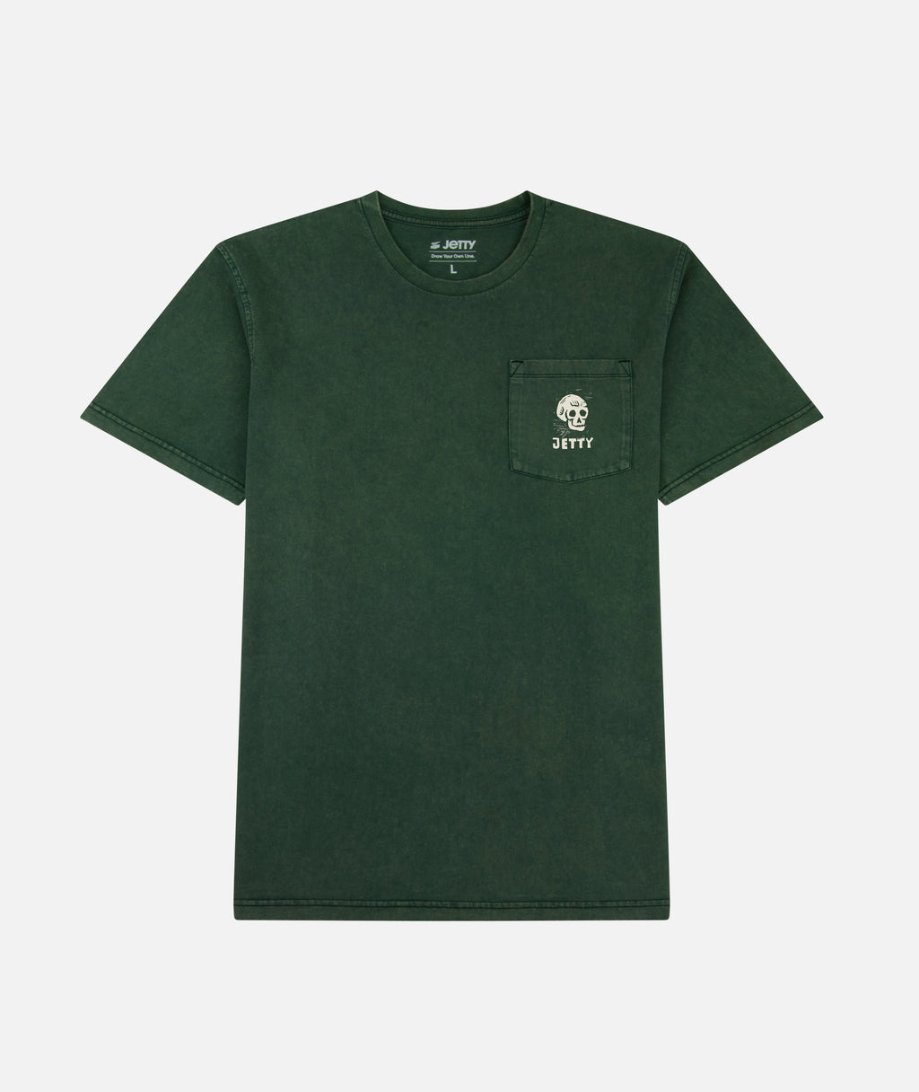 Runes Tee - Green - Jetty