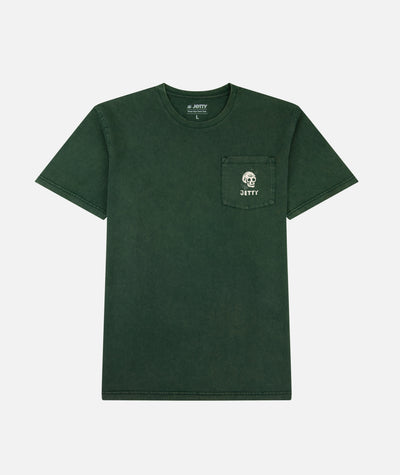 Runes Tee - Green - Jetty