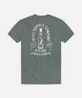 Scuba Dive Tee - Heather Blue Storm - Jetty