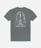Scuba Dive Tee - Heather Blue Storm - Jetty