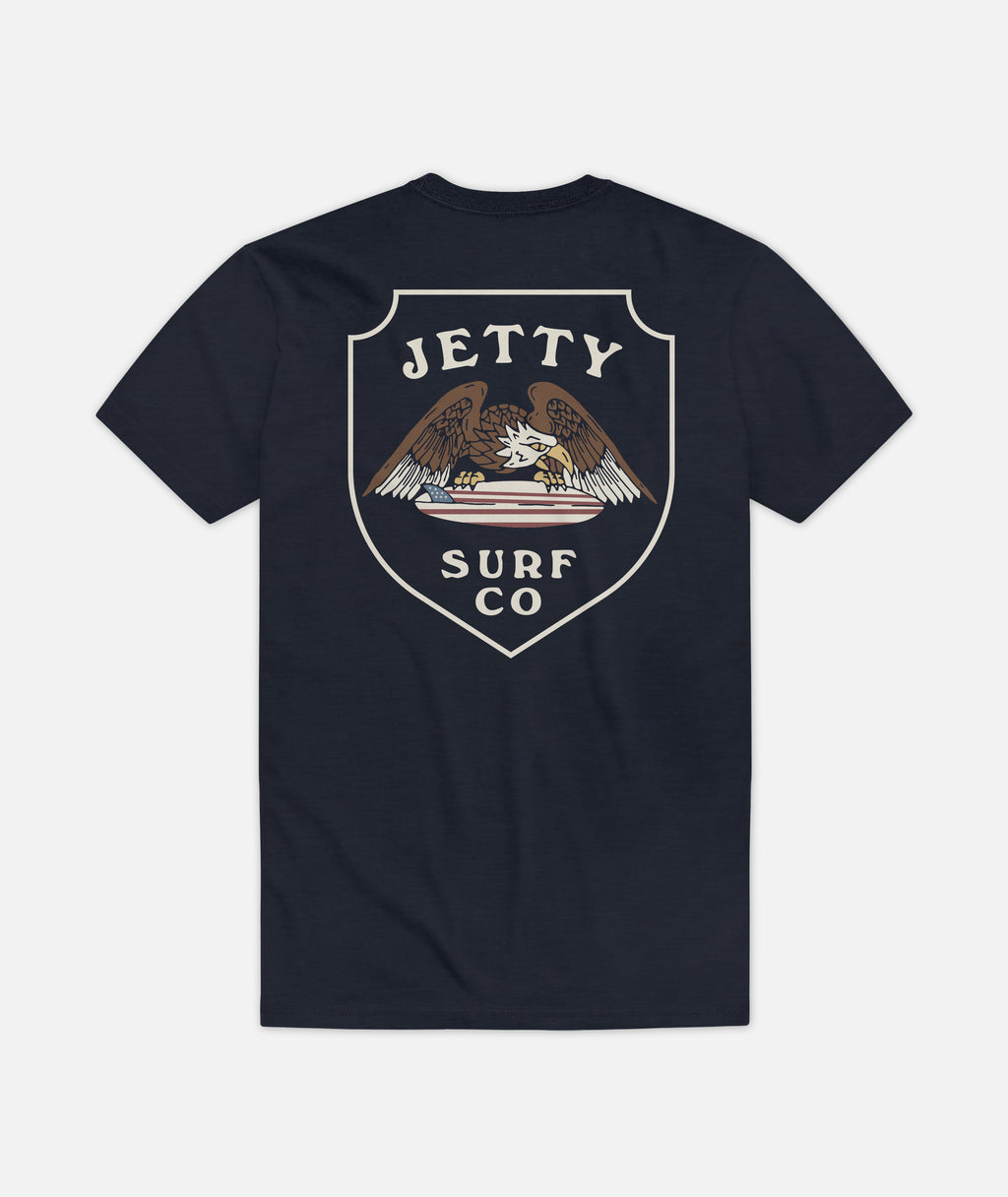 Soar Tee - Solid Navy Blend - Jetty