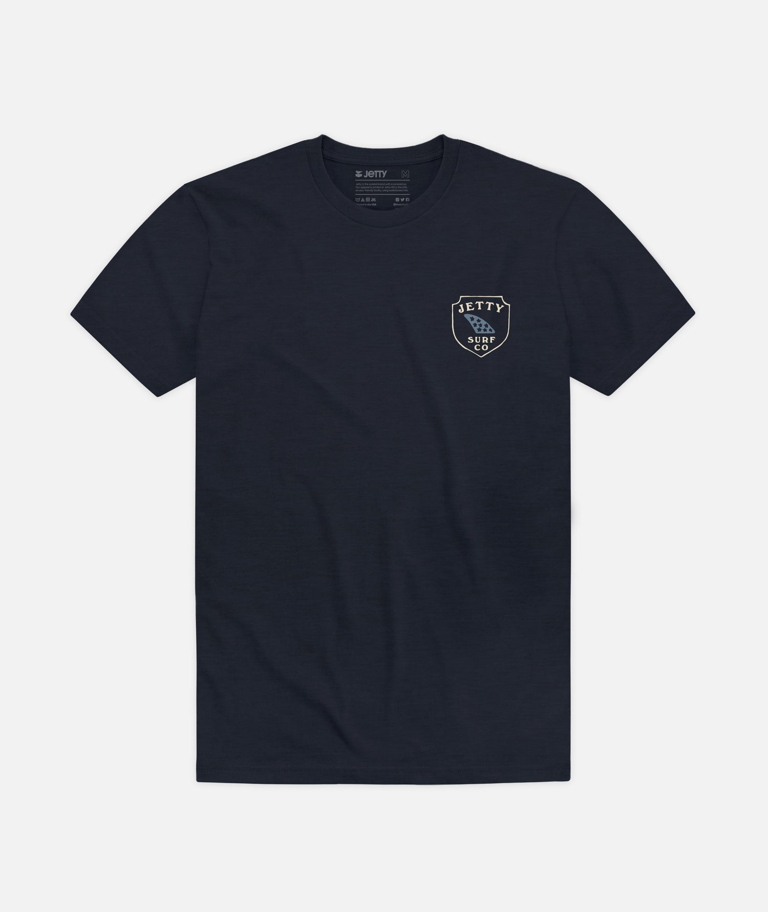 Soar Tee - Solid Navy Blend - Jetty