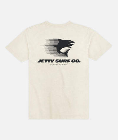Speedshark Tee - Vintage White - Jetty