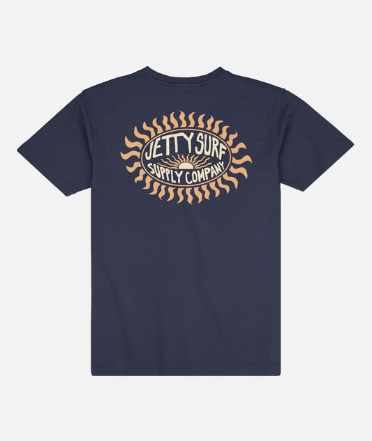 Sun Seeker Tee - Harbor Blue