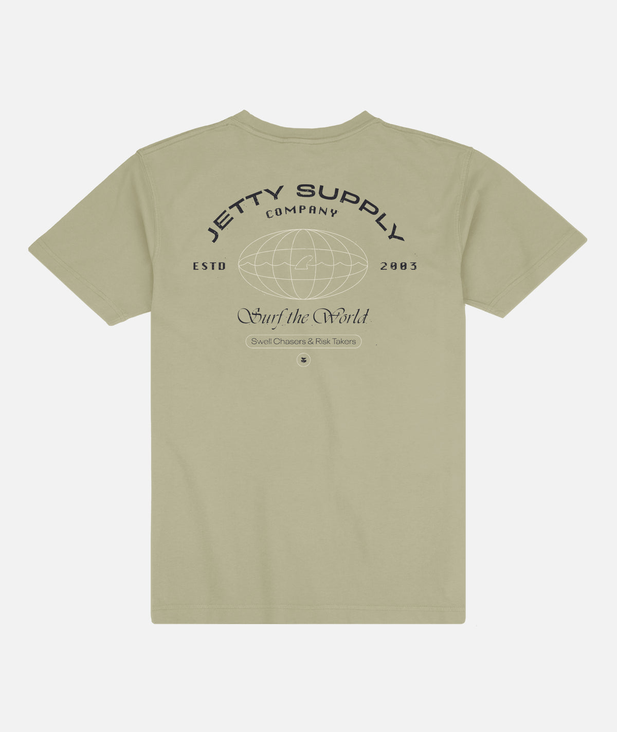 Surf World Tee - Bay Leaf - Jetty