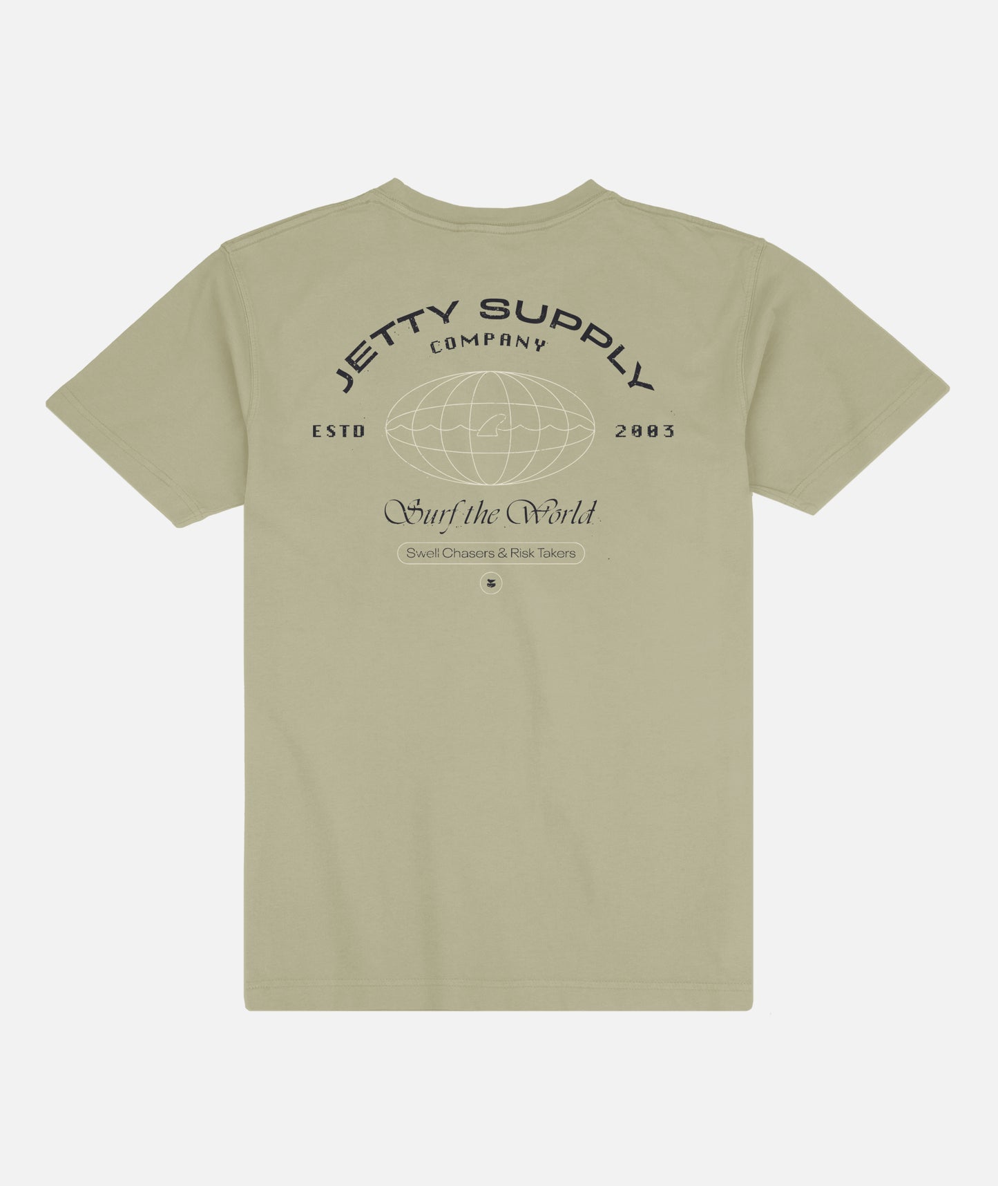Surf World Tee - Bay Leaf - Jetty