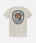 Tidecrest Tee - Cement Tri Blend - Jetty