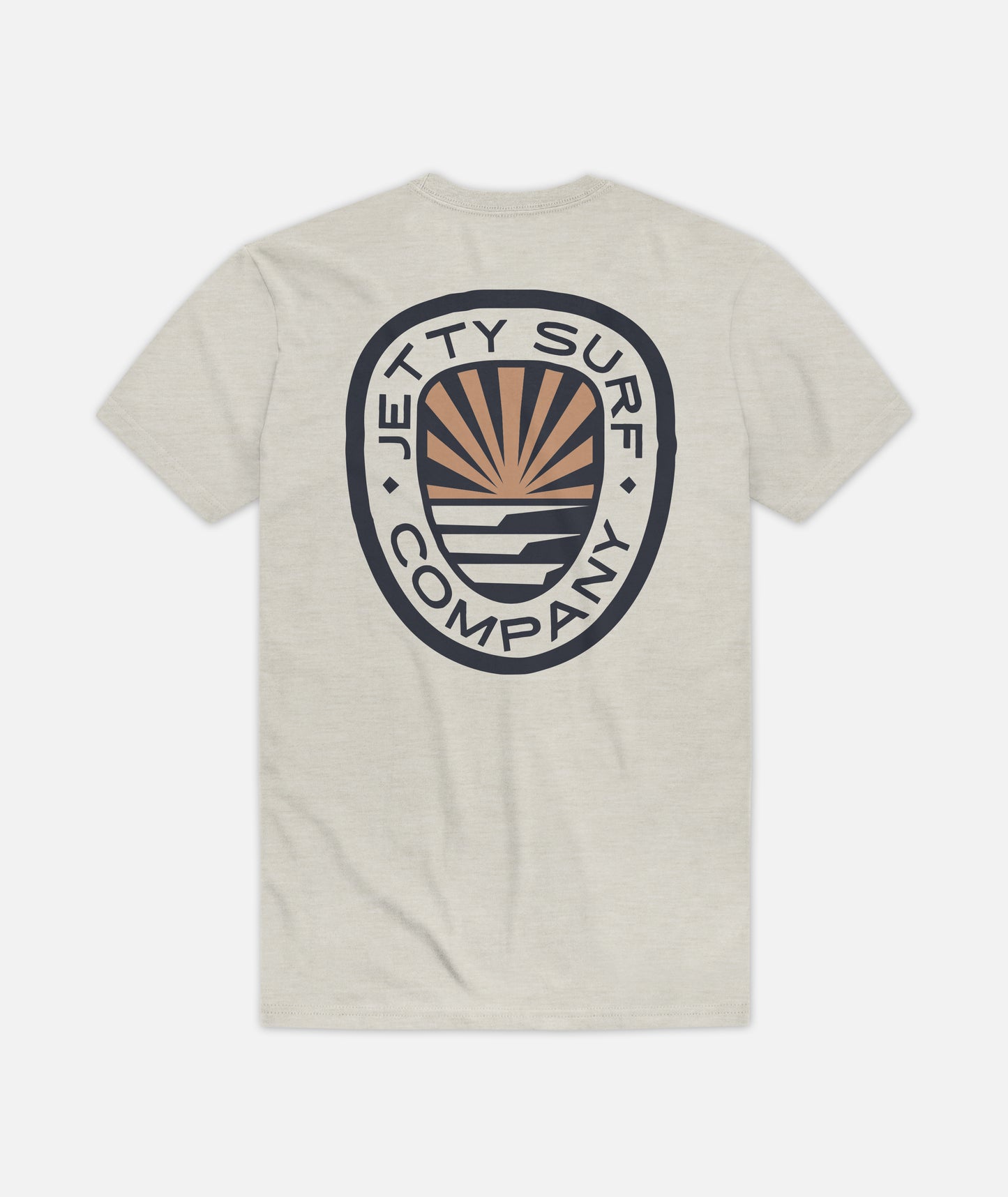 Tidecrest Tee - Cement Tri Blend - Jetty