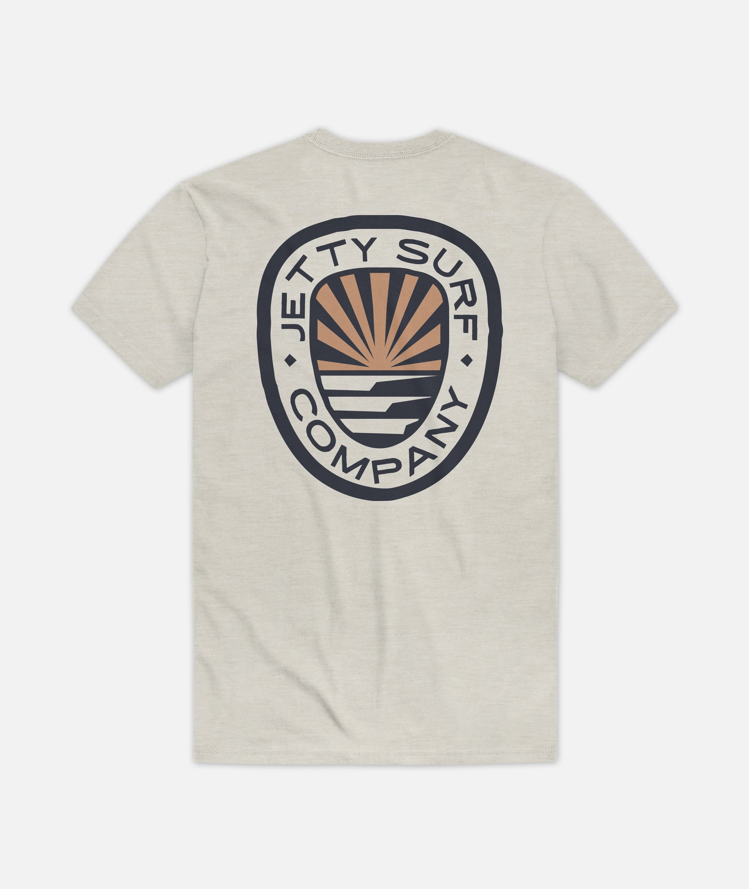 Tidecrest Tee - Cement Tri Blend - Jetty