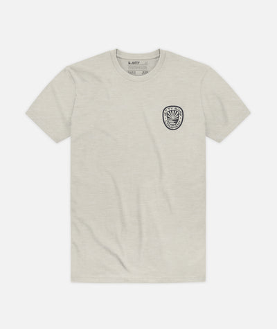 Tidecrest Tee - Cement Tri Blend - Jetty