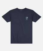 Wave Lengths Tee - Harbor Blue - Jetty