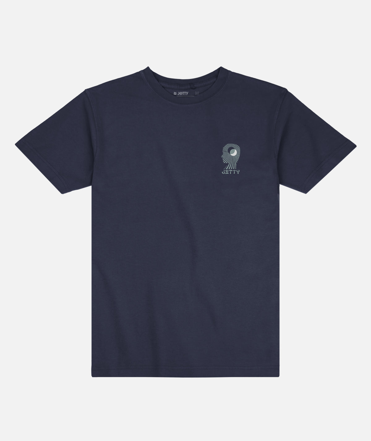 Wave Lengths Tee - Harbor Blue - Jetty