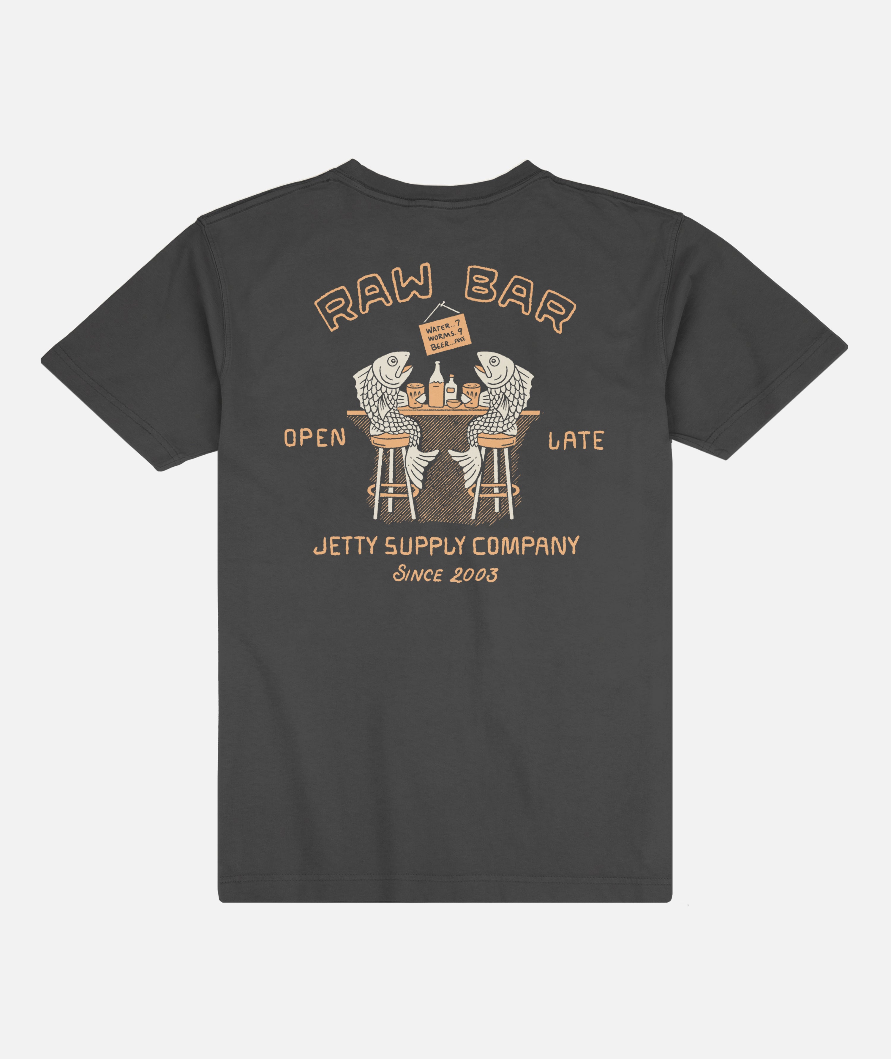 Raw Bar Tee - Pirate Black - Jetty