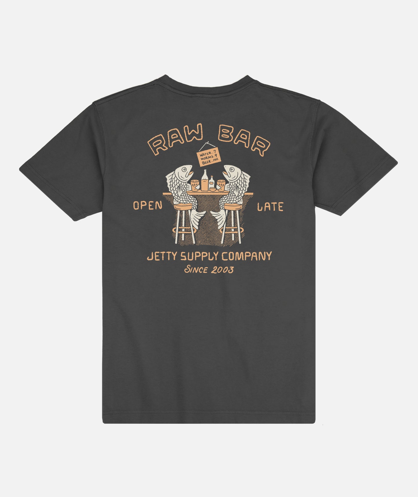 Raw Bar Tee - Pirate Black - Jetty