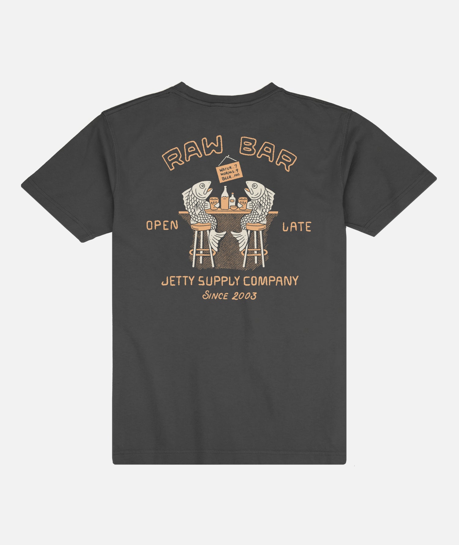 Raw Bar Tee - Pirate Black - Jetty