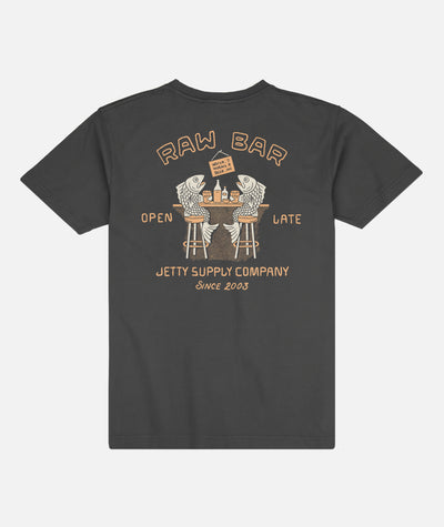Raw Bar Tee - Pirate Black - Jetty