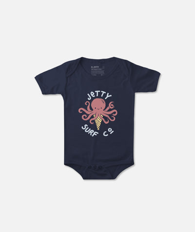 Seaside Scoop Bodysuit - Denim - Jetty