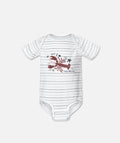Tide Catch Bodysuit - Shadow Stripe - Jetty