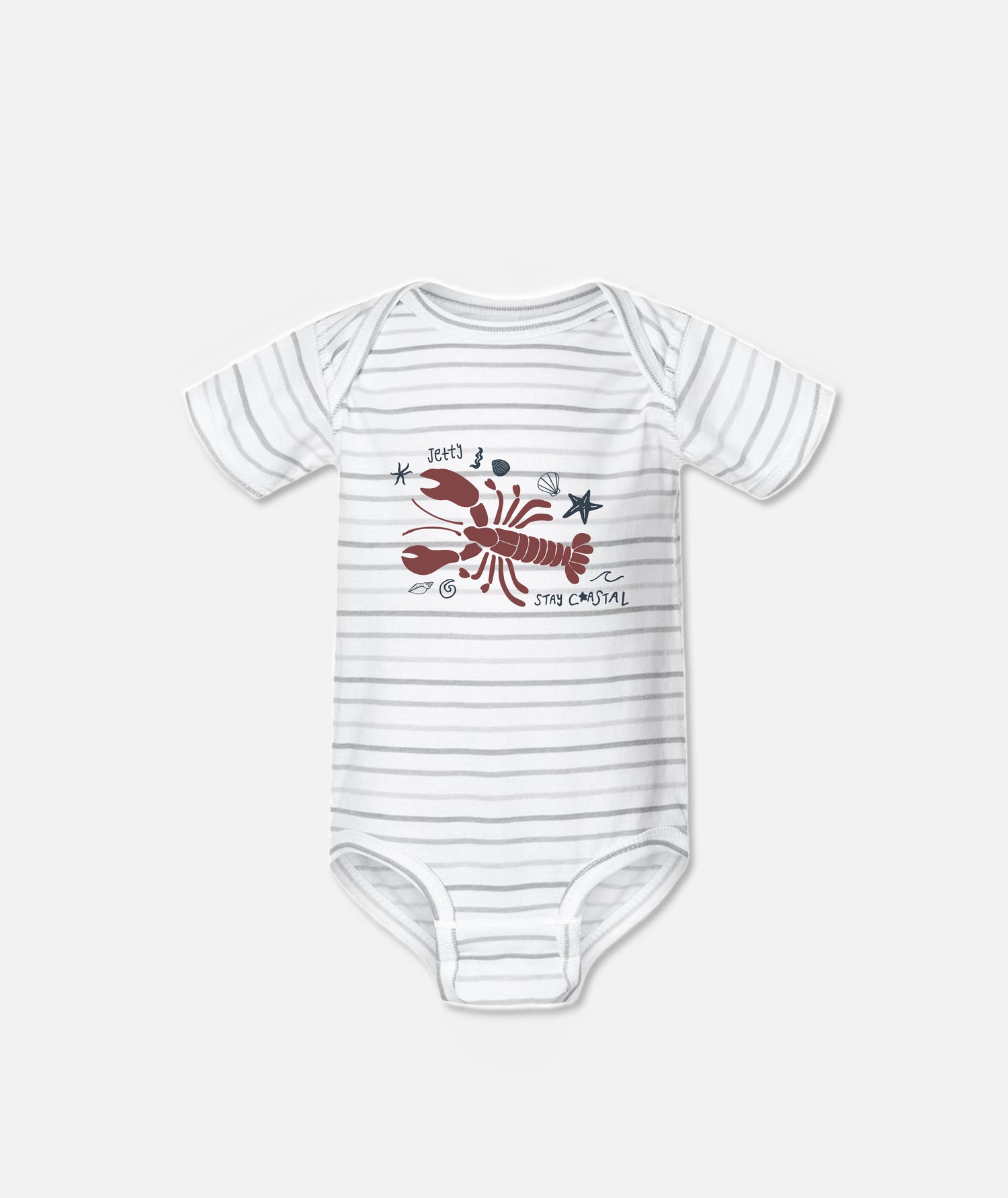 Tide Catch Bodysuit - Shadow Stripe - Jetty