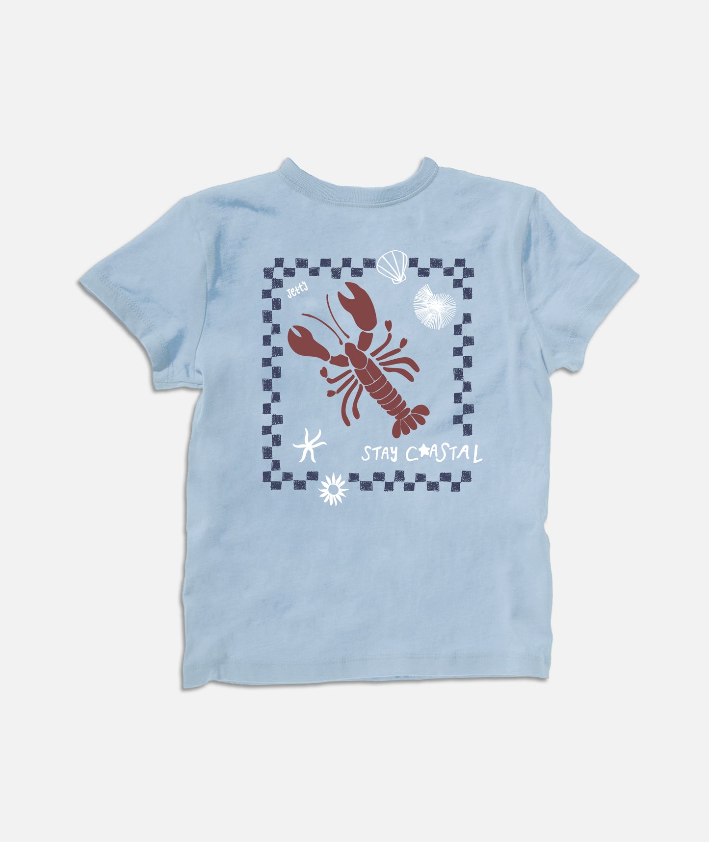 Tot Coastal Crustacean Tee - Light Blue - Jetty