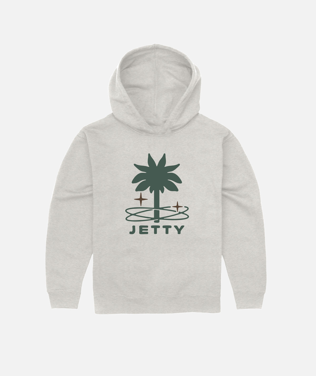 Tot Orbit Grove Hoodie - Natural Heather - Jetty