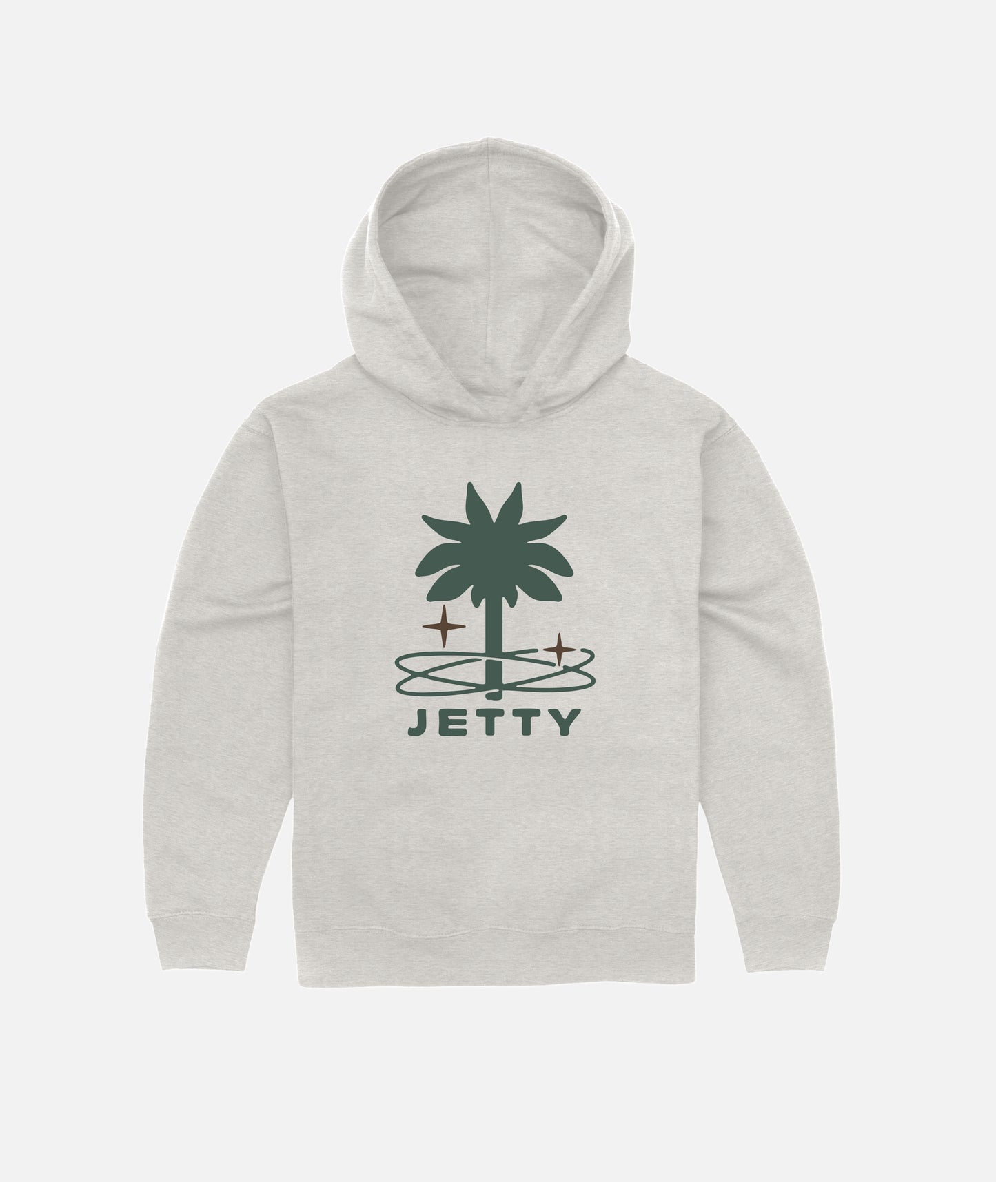 Tot Orbit Grove Hoodie - Natural Heather - Jetty