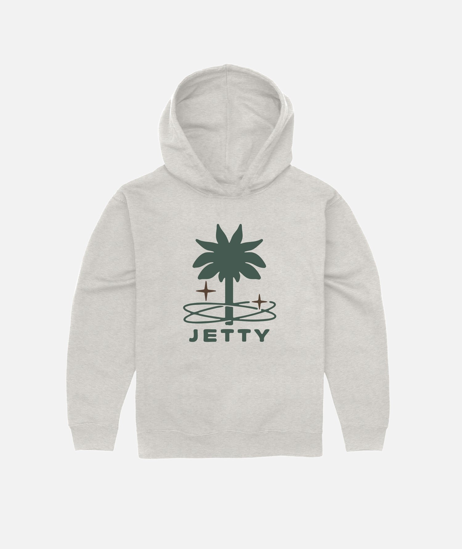 Tot Orbit Grove Hoodie - Natural Heather - Jetty