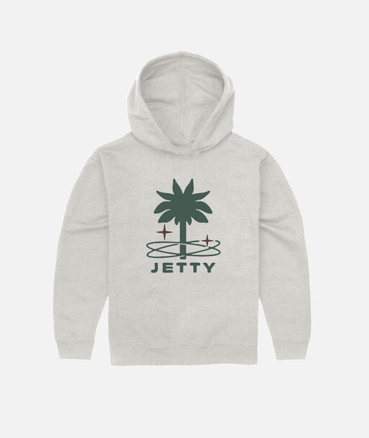 Tot Orbit Grove Hoodie - Natural Heather - Jetty
