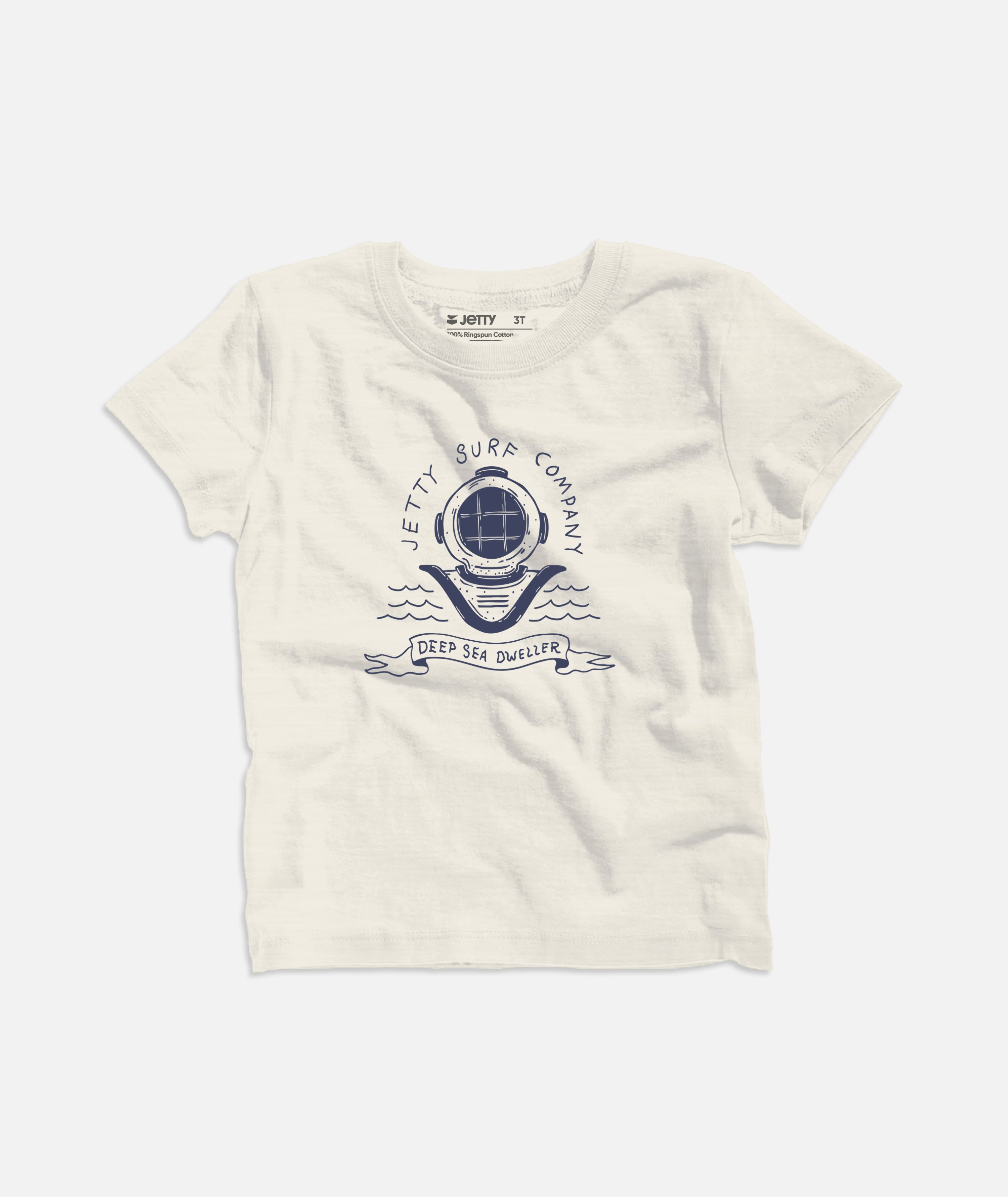 Tot Sea Dweller Tee - Natural Heather - Jetty