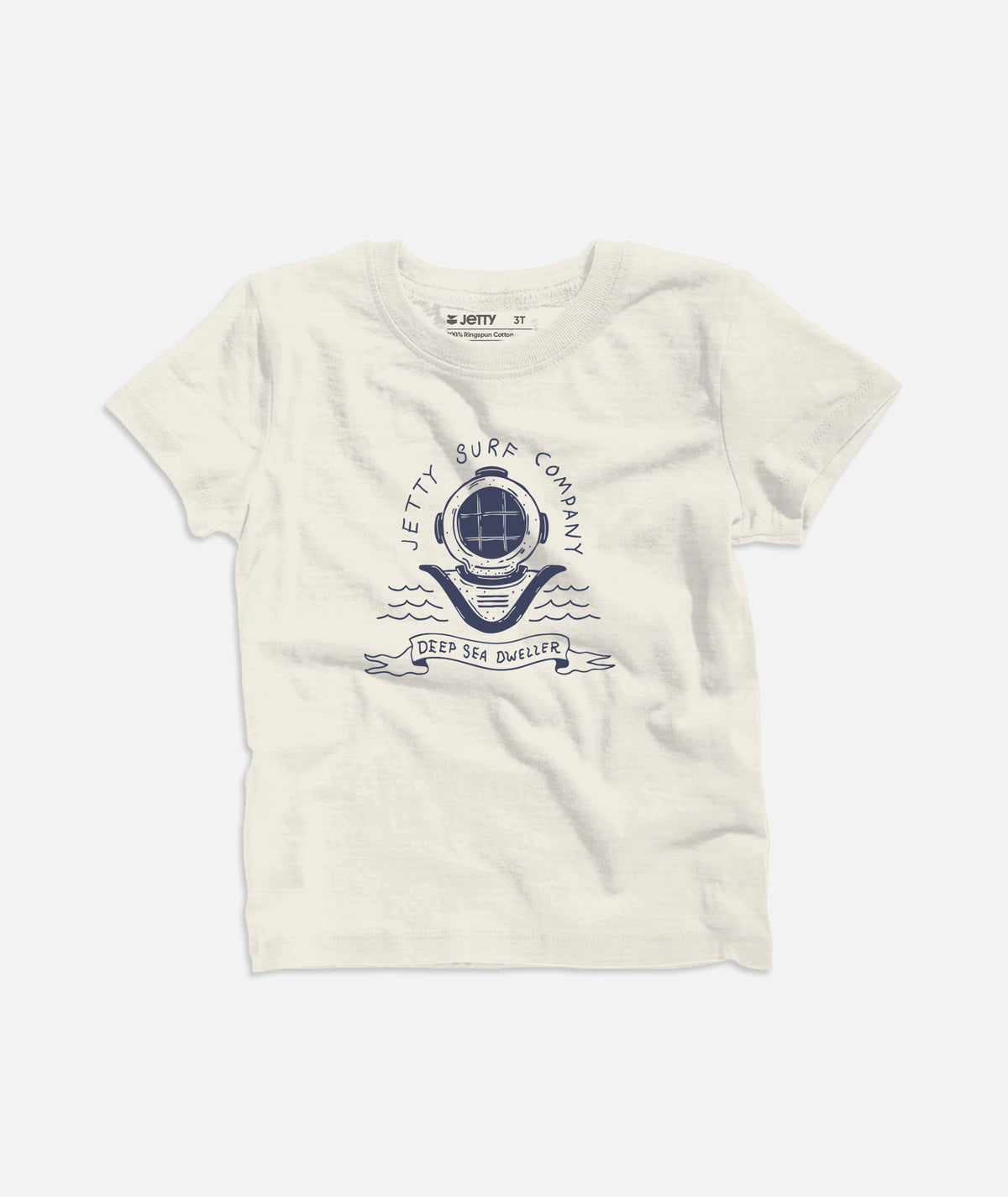 Tot Sea Dweller Tee - Natural Heather - Jetty