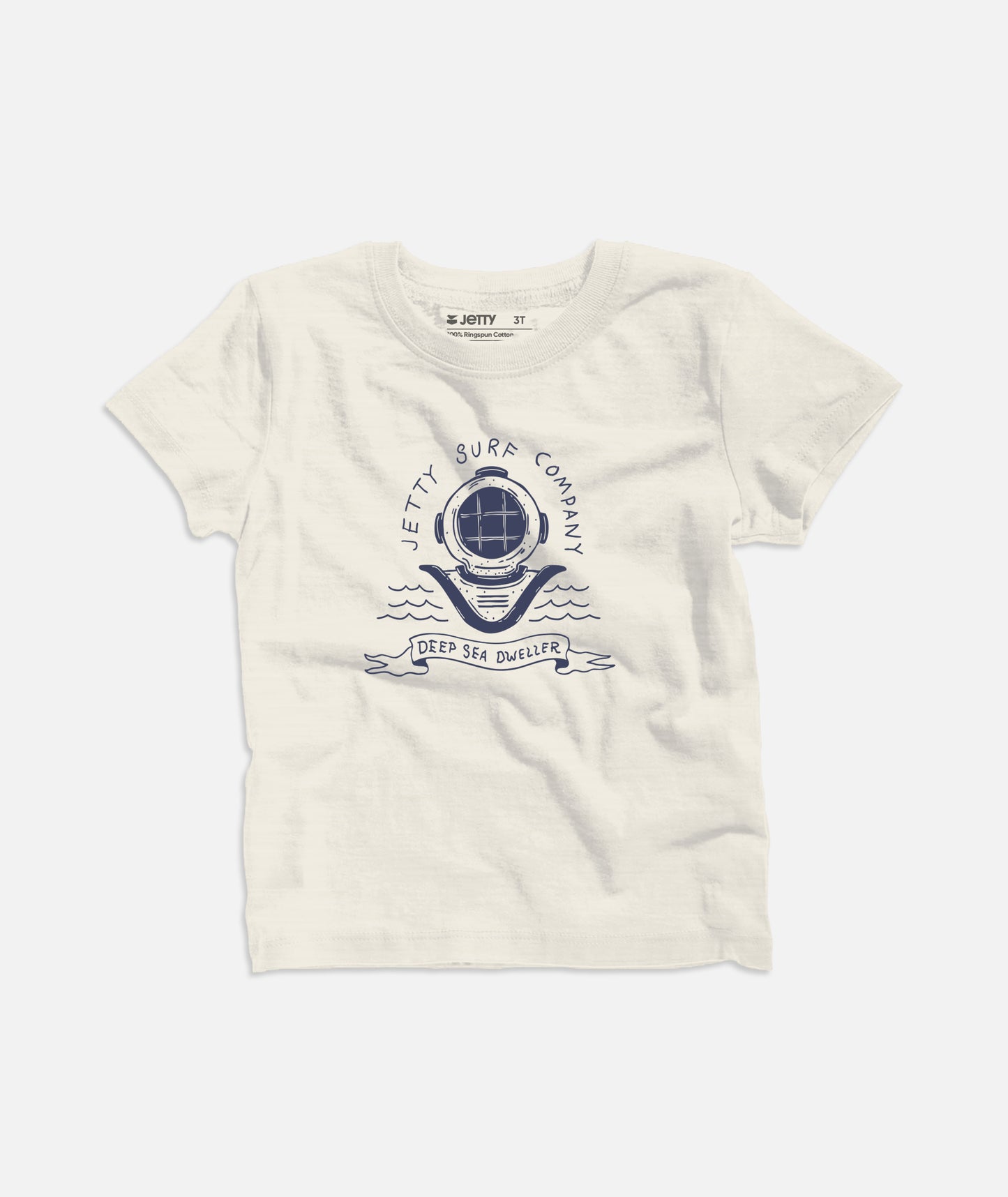 Tot Sea Dweller Tee - Natural Heather - Jetty